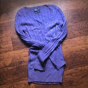 Purple AMERICAN EAGLE sweater sz L